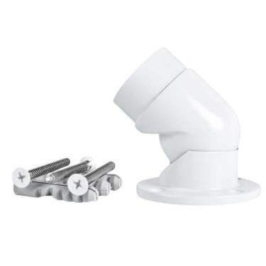 Imagem de Terminal Articulado Alvenaria Branco 2' Para Guarda Corpo Ta01 - T&M