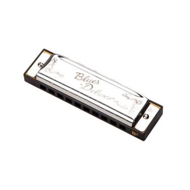 Imagem de Gaita Fender Blues Deluxe Harmonica B Com Estojo
