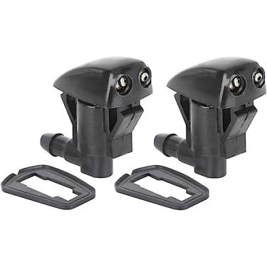 Imagem de Boxonly 2 peças de bocal de lavagem de para-brisa CL5644 – furo duplo – pulverizador de capô dianteiro de substituição – adequado para modelos selecionados MPV e Sedan 2000–2011