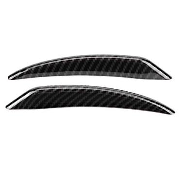 Imagem de aqxreight Tiras de Spoiler do do Dianteiro de Fibra de Carbono para 2007-2017 - 2 Pacote (S)