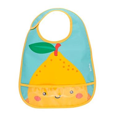Imagem de BUBA Babador Com Bolso Frutti Limao, Multicolorido