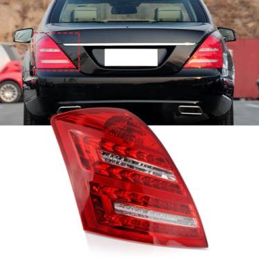 Imagem de Bomunik 2218201364 Luz traseira combinada (esquerda) compatível com Mercedes S-Class W221 2005-2013 S300L S350L S400L S500L S600L S65AMG Turfa # 2218201364