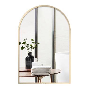 Imagem de WHL Alexanders Espelhos arqueados de parede espelho moderno penteadeira espelho de banheiro adequado para sala de estar quarto banheiro espelhos montados na parede