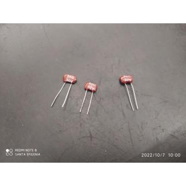 Imagem de 1x Capacitor Mica Prata 56pf/50v Tolerancia 1pf Icl