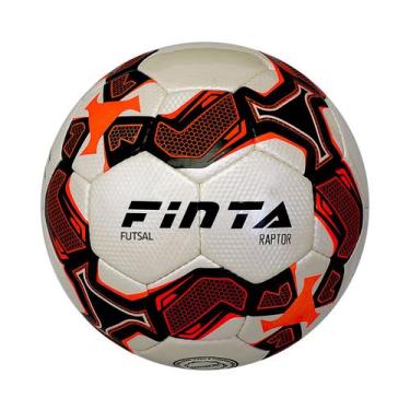Imagem de Bola de Futsal Finta Profissional Raptor, Laranja