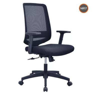 Imagem de Cadeira de Escritório Shanghai Diretor - Preto - fratini