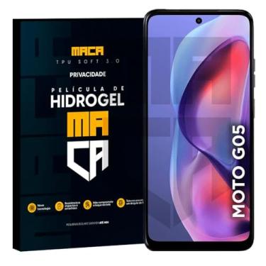 Imagem de Película Hidrogel Frontal - Moto G05 Privacidade MACA