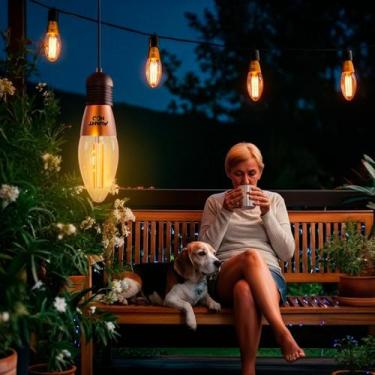 Imagem de Kit 3 Lampada Led Vela Smart Inteligente Wi Fi 4w Colorido E14 110v/22