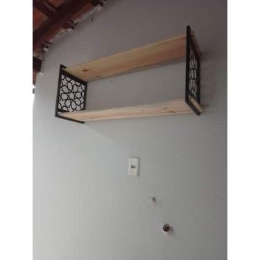 Imagem de Prateleira suspensa decorada - Aço 