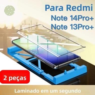Imagem de Protetor De Tela Redmi Note 13 14 pro plus 2 Peças Anti Explosão Com K