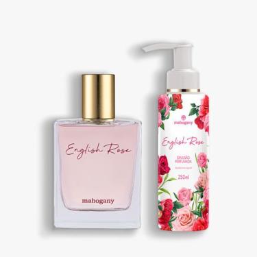 Imagem de Kit English Rose Fragrância 100 ml e Hidratante 250 ml - Mahogany