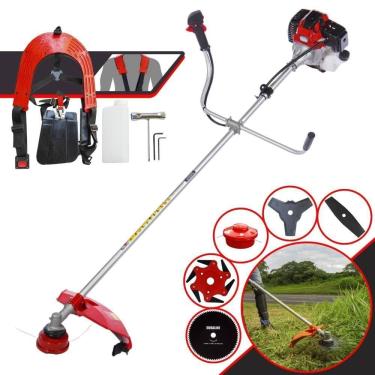 Imagem de Roçadeira Lateral Toyama Rt43l 1,7hp 43cc + Facas 2p 6p 80d