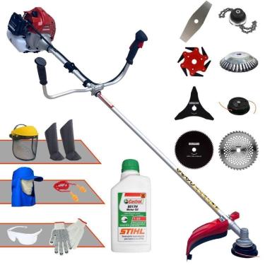 Imagem de Roçadeira Kawashima Bcj431l 1,7hp 8 Em 1 + Epi + Óleo Stihl