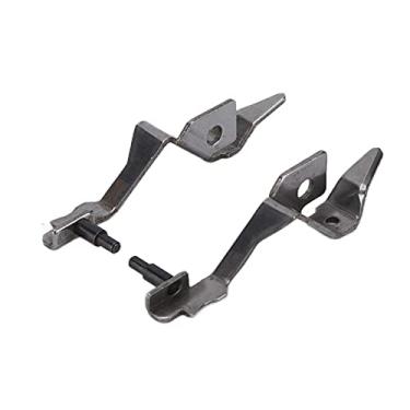 Imagem de Acessórios para máquinas de tricô Peças do kit de máquinas de costura 2 peças de aço inoxidável leve resistente à ferrugem durável para máquinas de costura domésticas A127 128