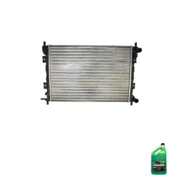 Imagem de Kit Radiador Ford Fiesta/KA/Courier 00/02 + Aditivo Paraflu Verde Pronto Uso 5L