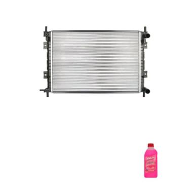 Imagem de Kit Radiador Ford Courier Fiesta 2000 a 2002 e 2009 a 2011 + Aditivo Pronto Uso