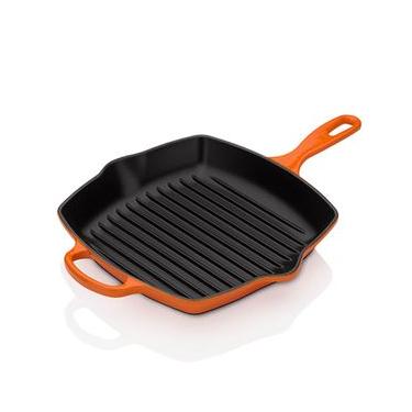 Imagem de Grelha Quadrada Signature 26 cm Laranja Le Creuset