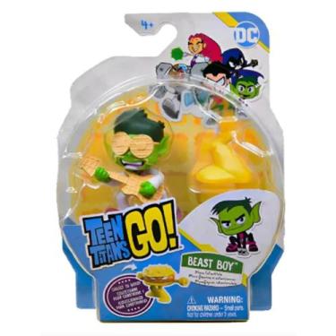 Imagem de 1 Boneco Jovens Titãs Com 1 Peça Monta Robô Hamburguer - Sunny, Mutano