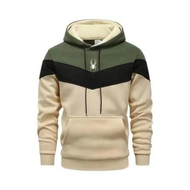 Imagem de Conjunto De Moletom Casual Masculino Tricolor De Alta Qualidade Para E