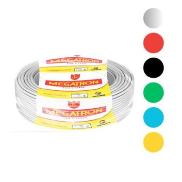Imagem de Fio Cabo Flexível Instalação Elétrica 4.0mmx100m Megatron Cor:Branco -