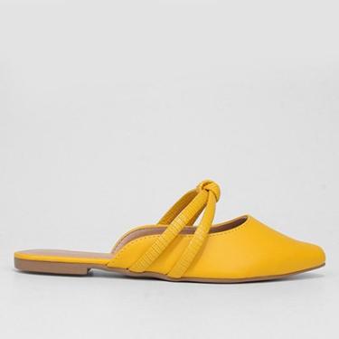 Imagem de Mule Jelly Bean Nó Bico Fino Feminino-Feminino