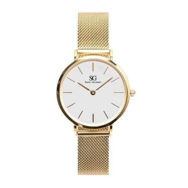 Imagem de Relógio Saint Germain Brand Chelsea Gold 32Mm Feminino-Feminino