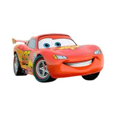 Imagem de Camiseta Infantil Disney Cars Lightning McQueen Com Adesivos De Vinil 