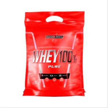 Imagem de Whey 100% pure integralmedica 907g refil - cookies and cream, 900g, Co