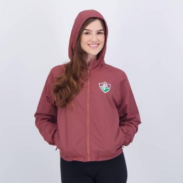 Imagem de Jaqueta Fluminense Corta Vento Towering Feminina Bordô-Feminino