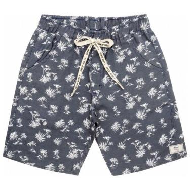 Imagem de Bermuda Juvenil Look Jeans Coqueiros Marinho, 8