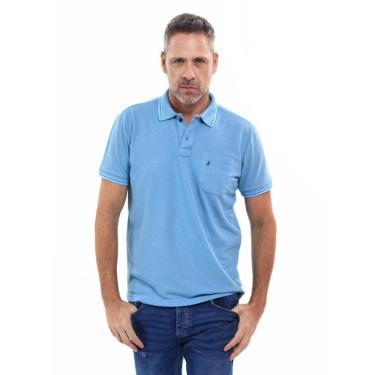 Imagem de Camisa Polo Masculina Com Bolso Dia a Dia