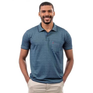 Imagem de Camisa Polo Masculina Com Bolso Dia a Dia