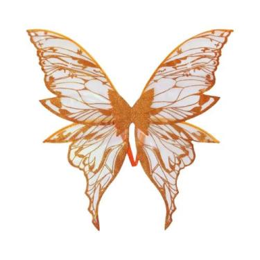 Imagem de Asas De Borboleta De Fada Brilhante Para Adultos, Fantasia Para Festa 