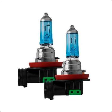 Imagem de Par Lâmpada H11 Super Branca Philips Crystal Vision Ultra