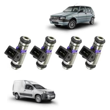 Imagem de Kit 4x Bico Injetor Fiat Palio Uno Fire Fiorino 1.0 1.3 1.5 8v 2003 20
