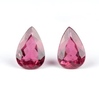 Imagem de Turmalina Rubelita Gota Par 4,91ct - ENE2ESE