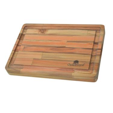 Imagem de Tábua Gamela Madeira Teca 48 x 30 cm