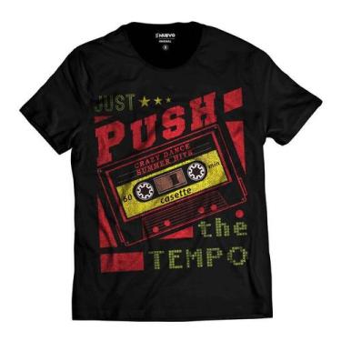 Imagem de Camiseta Fita Cassete Retrô Pop Rock Anos 90 Dance House - Di Nuevo