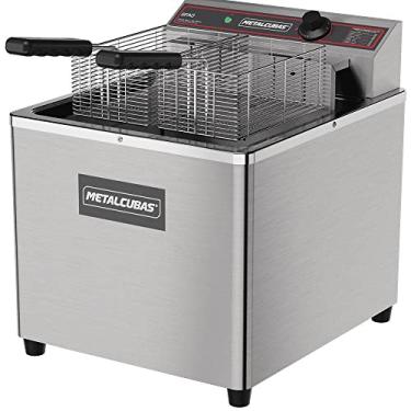 Imagem de Fritadeira Elétrica Água e Óleo Inox GFAO 18 M Metalcubas Elétrico - 110V