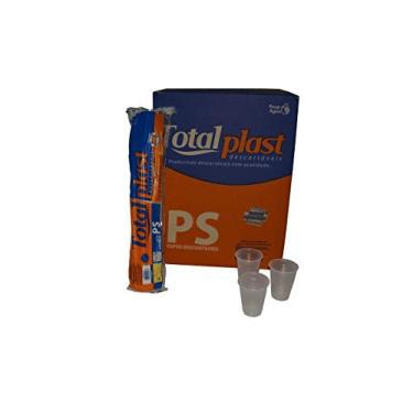 Imagem de 2.500 Copos Descartáveis Transparente 180ml Totalplast (1cx)