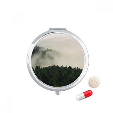 Imagem de Porta-comprimidos, porta-comprimidos, floresta, céu de nuvem, caixa de armazenamento de medicamentos