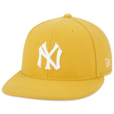 Imagem de Boné New Era 59fifty Low Profile New York Yankees Amarelo  masculino