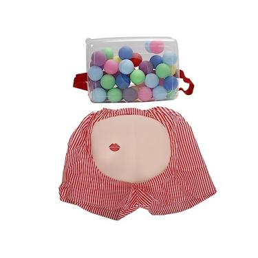 Imagem de Dynwave Conjunto de jogos Shaking Balls com 30 bolas, jogos de, atividades esportivas, brinquedo de jogo familiar para festa de ano, Shorts PP