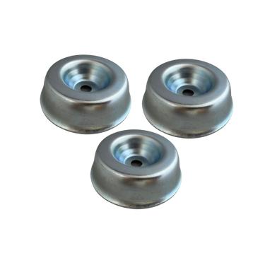 Imagem de 3 Copinho Protetor Da Porca Limitador Altura Metal Roçadeira