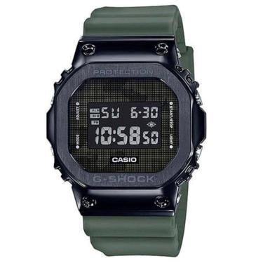 Imagem de Relógio CASIO G-SHOCK masculino digital verde GM-5600B-3DR