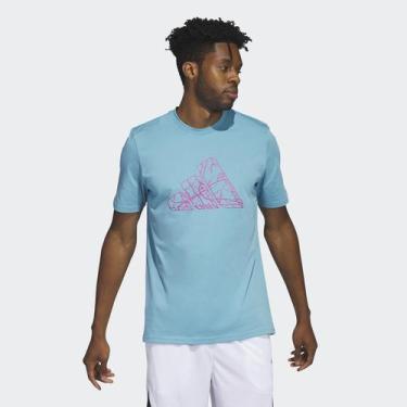 Imagem de Camiseta Estampada Pass Rock Basketball - Adidas