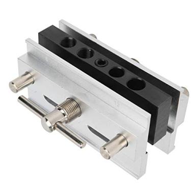 Imagem de Posicionador de Perfuração de Furo para Carpintaria, Gabarito de Cavilha de Centralização, Localizador de Posicionador de Perfuração de Furo Reto para Carpintaria, Ferramenta