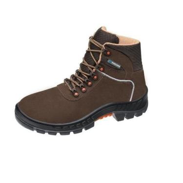 Imagem de Botina Premier Marrom Bico de Plástico n.37 75BPR29MSMC