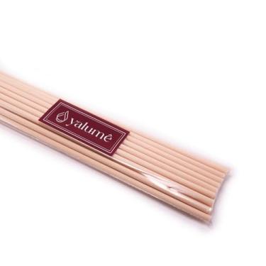 Imagem de Kit 25 varetas para difusor aromatizador de fibra de algodão 25cm (Nude)