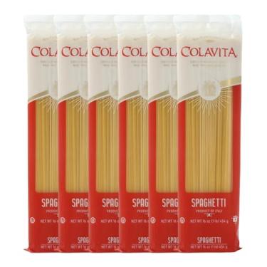 Imagem de Kit c/ 6un Macarrão Spaghetti COLAVITA Grano Duro 500g